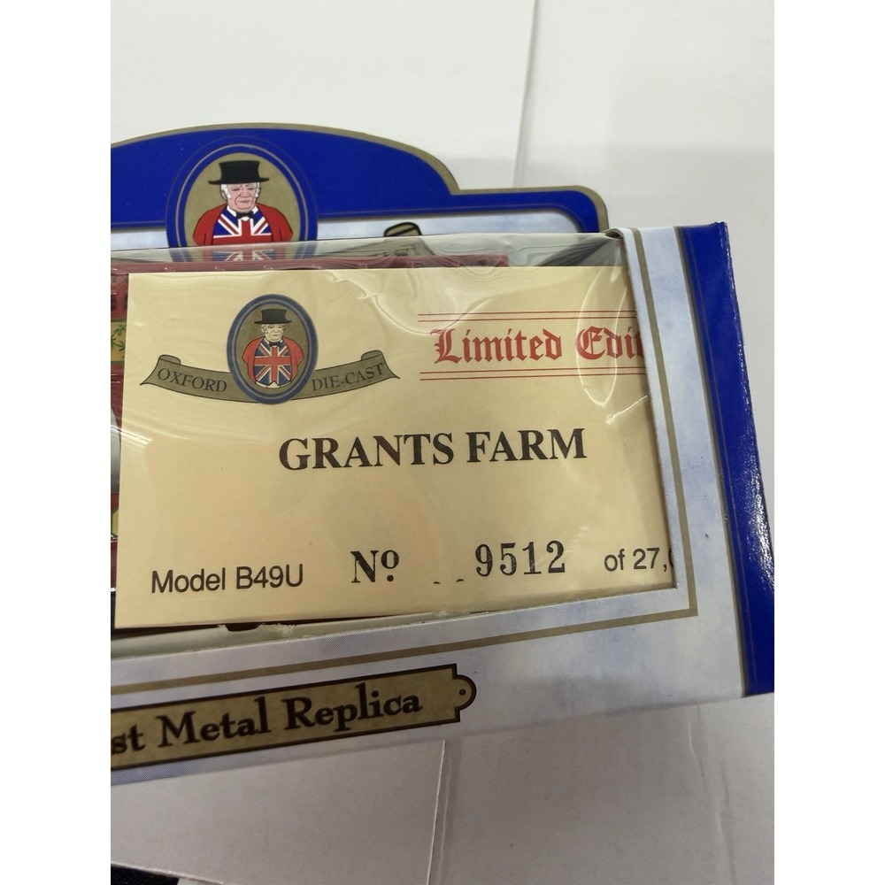 Lot of 3 Oxford Die-Cast Grants Farm Limited Edition Models - 103TU, B49U, C022U - Picture 4 of 16